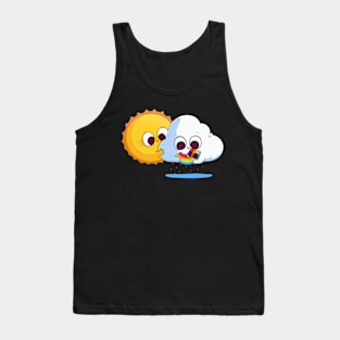 Sun Cloud Rainbow Tank Top